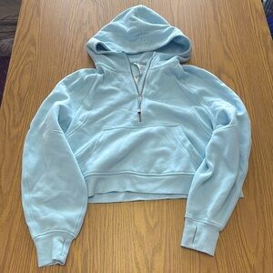 Lululemon Oversized Half-Zip Scuba hoodie